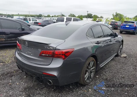 2019 Acura Tlx Tech A-Spec Pkgs from USA, damaged, VIN 19UUB2F60KA004390